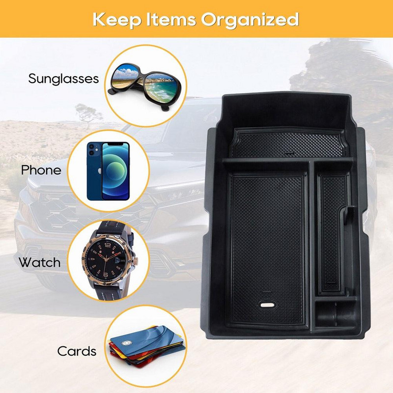 For Honda CRV 6Th 2023 auto keskse käetoe hoiukasti keskkonsooli korraldaja hoidiku konteinerid autotarvikud