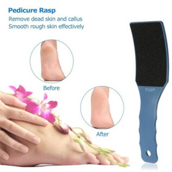 Διπλή πλάγια λίμα Εργαλείο για πεντικιούρ Περιποίηση ποδιών Μεγάλο γυαλόχαρτο Rasp Foot File Tools Χονδρόκοκκο σκληρό αφαίρεσης σκληρού δέρματος Τρίψιμο δέρματος