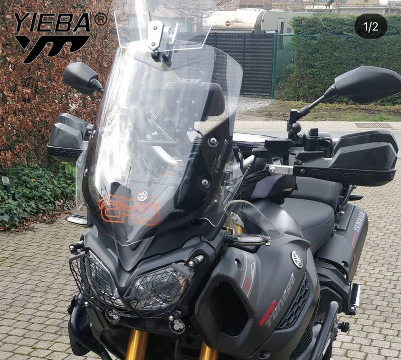 Se potrivește pentru Yamaha Super Tenere XT1200Z XTZ1200 2010-2021 pentru motocicletă, capac de protecție pentru grila farurilor Supertenere1200 XTZ 1200