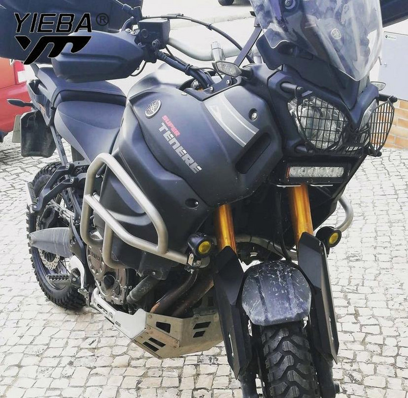 Se potrivește pentru Yamaha Super Tenere XT1200Z XTZ1200 2010-2021 pentru motocicletă, capac de protecție pentru grila farurilor Supertenere1200 XTZ 1200