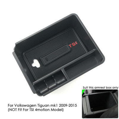 Pentru Volkswagen VW Tiguan MK2 Taos Comfortline 2017-2022 Accesorii auto Cotieră Cutie de depozitare Tavă Consolă Organizator Palet