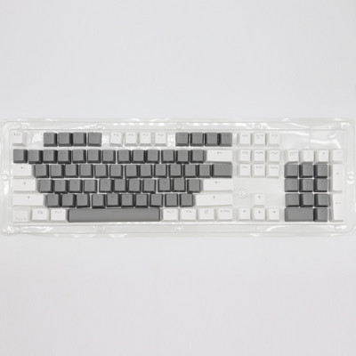 106 klahvi Hallid punased klahvikatted PBT eripakkumised klahvikorgid Taustvalgustusega kahevärvilised klahvikorgid MX Switchi 61/87104 mehaanilise klaviatuuri jaoks
