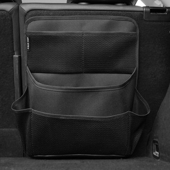 Organizer μπαγκαζιέρα αυτοκινήτου Ρυθμιζόμενη τσάντα αποθήκευσης πίσω καθίσματος Δίχτυ υψηλής χωρητικότητας πολλαπλών χρήσεων Oxford Automobile Seat Organizers Universal