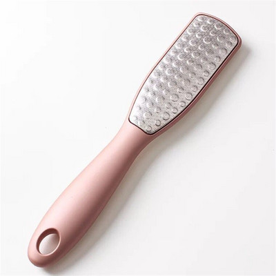 Multifuncțional 1PC verde din oțel inoxidabil pentru îndepărtarea calusului pentru pedichiură Picior pentru picior Scrubber Pilă pentru picioare cu capac de depozitare 2#