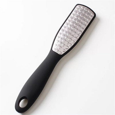 Multifuncțional 1PC verde din oțel inoxidabil pentru îndepărtarea calusului pentru pedichiură Picior pentru picior Scrubber Pilă pentru picioare cu capac de depozitare 2#