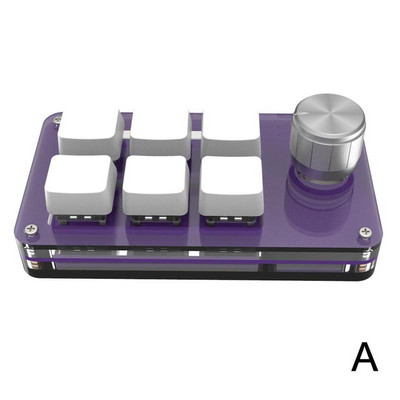 Kaasaskantav miniklaviatuur OSU USB kohandatud mänguklaviatuur 3/6/12 klahvidega programmeeritav DIY mehaaniline klaviatuur makroklaviatuur