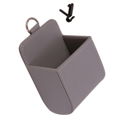Organizator pentru mașină Cutie de depozitare Suport pentru telefon Priză de aerisire Pastă pentru cartelă de telefon Suport din PVC Organizator de depozitare Ochelari de prindere pentru buzunar pentru telefon