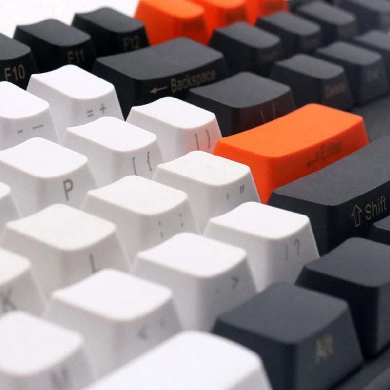 108 vnt. / rinkinys PBT spalvų suderinimas, atsparus šviesai mechaninė klaviatūra