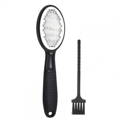 1 komplekt jalajälgede eemaldaja komplekt Professionaalne roostevabast terasest jalaviili veski Dead Skin Catcher Tõhus pediküüri tööriist kuivale H-le