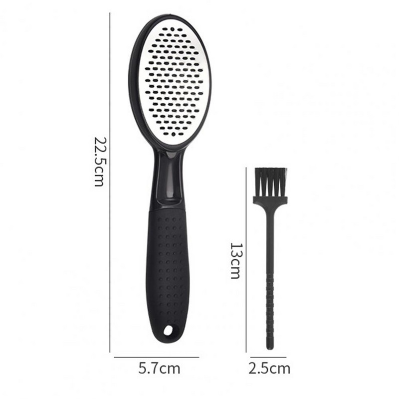 1 komplekt jalajälgede eemaldaja komplekt Professionaalne roostevabast terasest jalaviili veski Dead Skin Catcher Tõhus pediküüri tööriist kuivale H-le