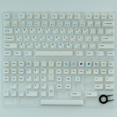 GMK Alter Rainbow EVA NO.1 Bear Gura 129 taste Cherry Profil PBT Keycaps pentru MX Switch GK61 NT75 C64 Tastatură mecanică personalizată