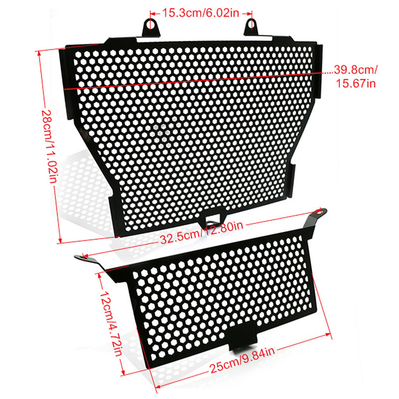 Προφυλακτήρας μάσκας ψυγείου μοτοσικλέτας για BMW S1000R 2013-2020 S1000XR 2015-2019 S1000RR 2010-2018 HP4 Αξεσουάρ προφυλακτήρα ψυγείου λαδιού