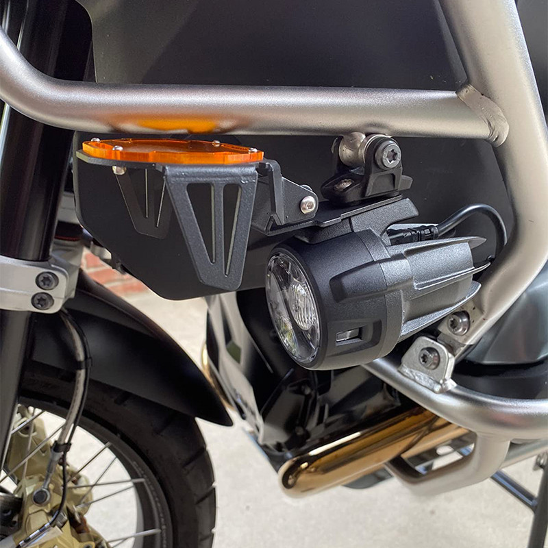 Capac de protecție a grilei de protecție rabatabil pentru lumini de ceață, potrivit pentru BMW R 1250 RT R1250RT R1250RS R1200RS R1200RT R1200 LC R1250 RS