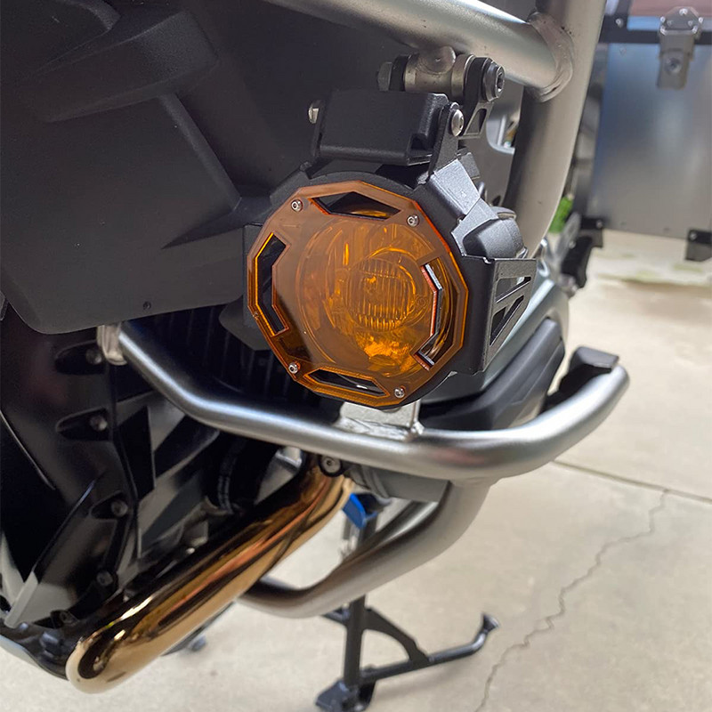 Capac de protecție a grilei de protecție rabatabil pentru lumini de ceață, potrivit pentru BMW R 1250 RT R1250RT R1250RS R1200RS R1200RT R1200 LC R1250 RS