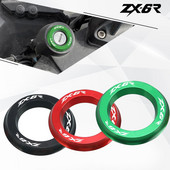 Mootorratas KAWASAKI ZX6R ZX 6R jaoks 2000- 2023 2022 2021 2020 2019 2018 2017 2016 2015 2014 CNC-süütelüliti kaanerõngas zx-6r