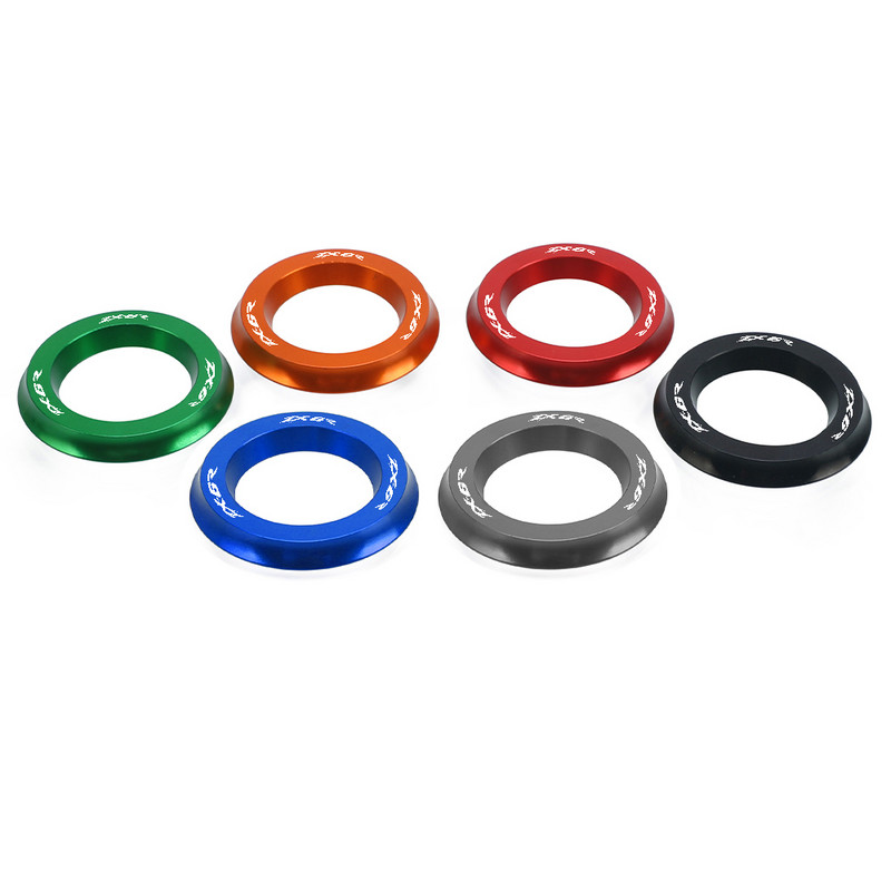 Mootorratas KAWASAKI ZX6R ZX 6R jaoks 2000- 2023 2022 2021 2020 2019 2018 2017 2016 2015 2014 CNC-süütelüliti kaanerõngas zx-6r