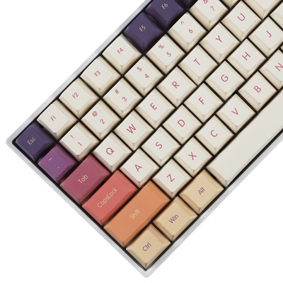 143 Smoke Cloud Keycaps Cherry Profile Dye Sub Thick PBT 5 Sides Keycap készlet ANSI 104 TKL GK61 96 75 GMMK NCR80 Mx billentyűzethez