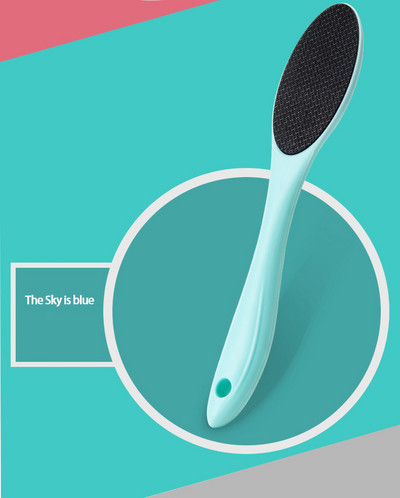 Jalarasbid pediküür Jalahooldus Jalavail Rasp Callus Dead Skin Remover Professionaalne nanoklaasist kahepoolne viil märgadele kuivadele jalgadele