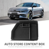 Kia EV6 2021-2023 jaoks käetoe keskkonsooli hoiukarbi hoidik Keskkonsooli kandiku korraldaja Panipaik Korrastamine Autotarvikud