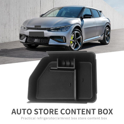 Skirta Kia EV6 2021-2023 porankio centrinės konsolės laikymo dėžutės laikiklis Centrinės konsolės dėklo Tvarkyklės dėti Tvarkyti automobilio priedus
