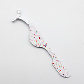 1 vnt pagalbiniai blakstienų priauginimo spaustukai nerūdijančio plieno blakstienų priauginimo pincetai praktikuojančių grožio akių blakstienų makiažo priemones