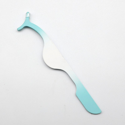 1 vnt pagalbiniai blakstienų priauginimo spaustukai nerūdijančio plieno blakstienų priauginimo pincetai praktikuojančių grožio akių blakstienų makiažo priemones