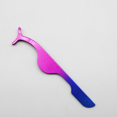 1 vnt pagalbiniai blakstienų priauginimo spaustukai nerūdijančio plieno blakstienų priauginimo pincetai praktikuojančių grožio akių blakstienų makiažo priemones