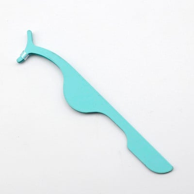 1 vnt pagalbiniai blakstienų priauginimo spaustukai nerūdijančio plieno blakstienų priauginimo pincetai praktikuojančių grožio akių blakstienų makiažo priemones