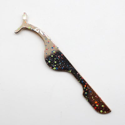 1 vnt pagalbiniai blakstienų priauginimo spaustukai nerūdijančio plieno blakstienų priauginimo pincetai praktikuojančių grožio akių blakstienų makiažo priemones