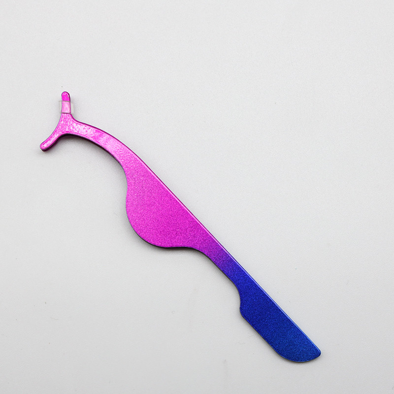 1 vnt pagalbiniai blakstienų priauginimo spaustukai nerūdijančio plieno blakstienų priauginimo pincetai praktikuojančių grožio akių blakstienų makiažo priemones