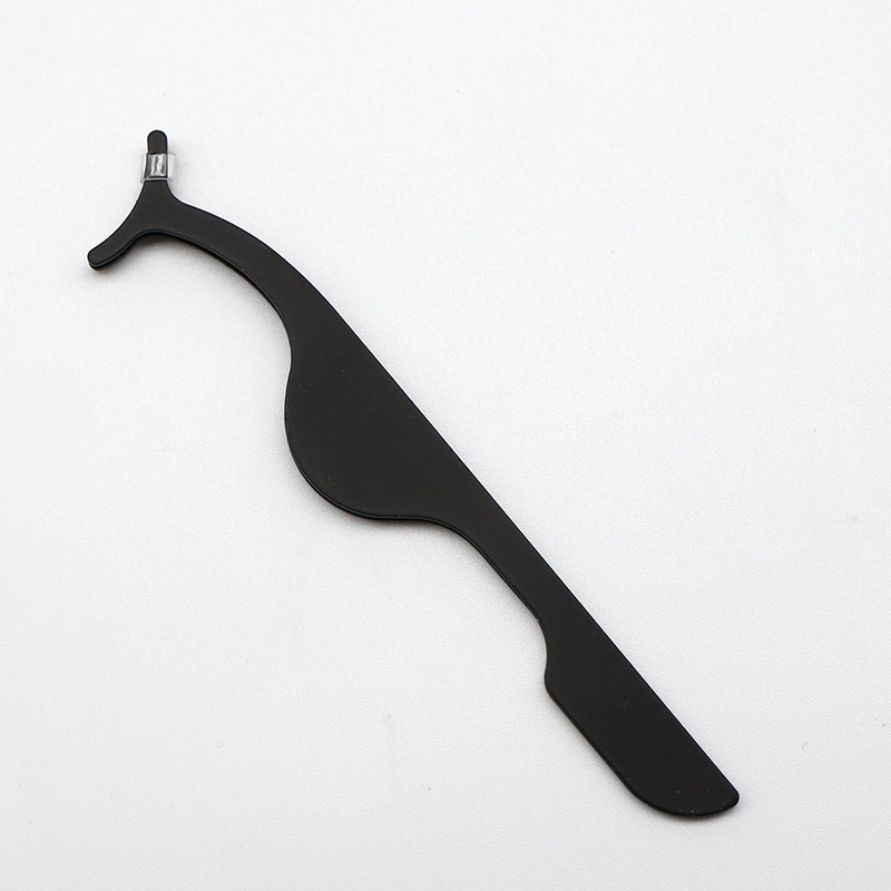 1 vnt pagalbiniai blakstienų priauginimo spaustukai nerūdijančio plieno blakstienų priauginimo pincetai praktikuojančių grožio akių blakstienų makiažo priemones