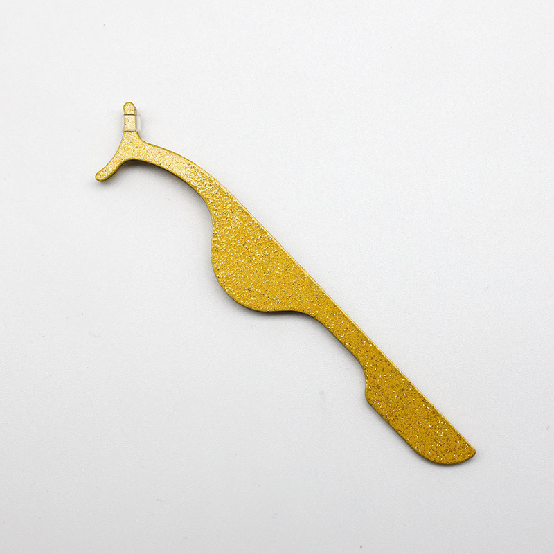 1 vnt pagalbiniai blakstienų priauginimo spaustukai nerūdijančio plieno blakstienų priauginimo pincetai praktikuojančių grožio akių blakstienų makiažo priemones