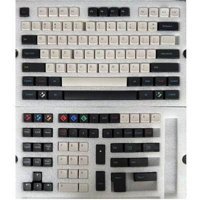 GMK Oblivion klahvikorgid Moonrise klahvikorgid PBT värvide sublimatsiooni mehaaniline klaviatuur klahvikork XDA profiil MX Switchile koos 1,75U 2U