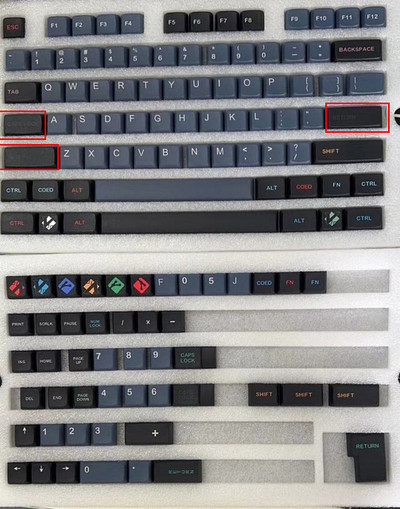 GMK Oblivion klahvikorgid Moonrise klahvikorgid PBT värvide sublimatsiooni mehaaniline klaviatuur klahvikork XDA profiil MX Switchile koos 1,75U 2U