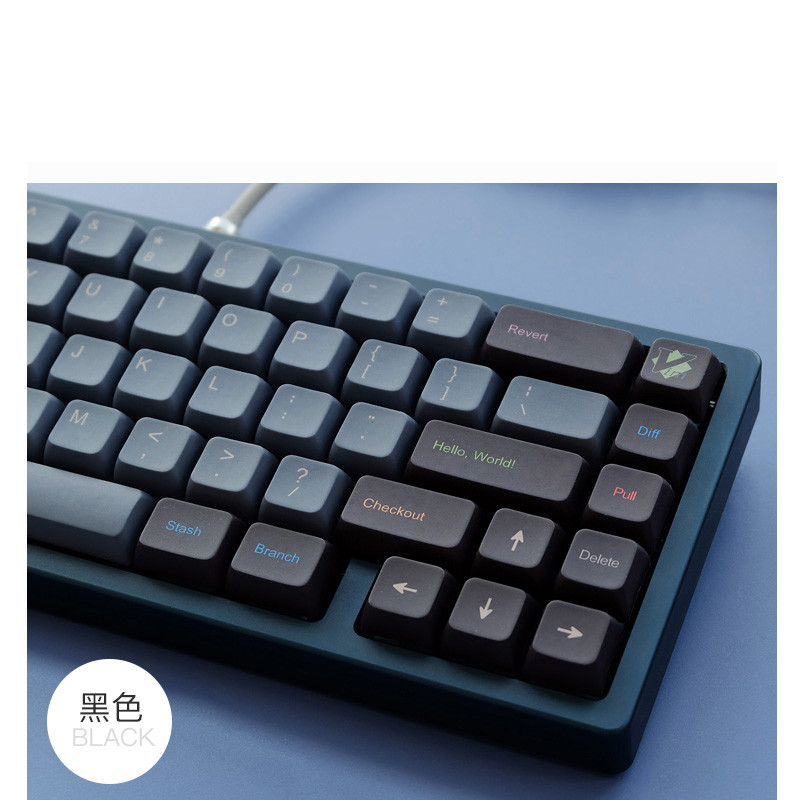 GMK Oblivion klahvikorgid Moonrise klahvikorgid PBT värvide sublimatsiooni mehaaniline klaviatuur klahvikork XDA profiil MX Switchile koos 1,75U 2U