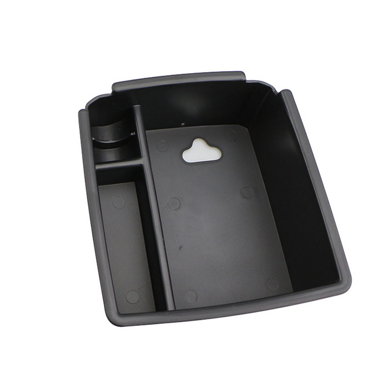 Zlord Organizator interior Cutie de depozitare pentru consola centrală a mașinii pentru Volkswagen VW Tiguan Mk2 2016 - 2020 Piese de depozitare pentru cutia cotiera auto