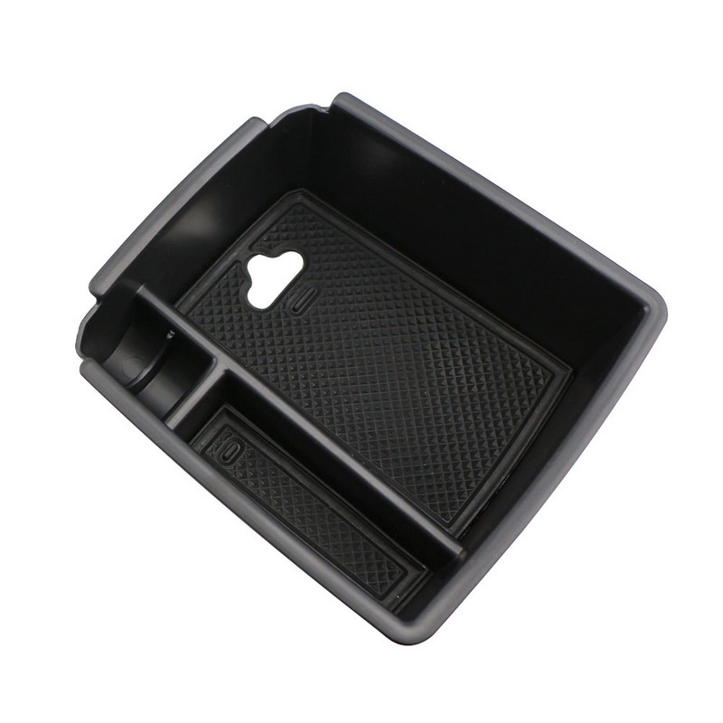 Zlord Organizator interior Cutie de depozitare pentru consola centrală a mașinii pentru Volkswagen VW Tiguan Mk2 2016 - 2020 Piese de depozitare pentru cutia cotiera auto