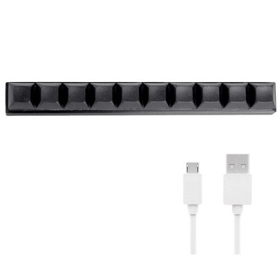 Joc Office Design Computer Macro Tastatură Personalizată Bară cu zece taste Tastatură pentru jucători Combinație Tasta comandă rapidă Tastatură Macro pe un singur rând