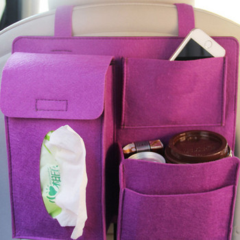 Органайзер за кола Multi Creative Car Storage Висяща чанта Облегалка на задната седалка Съхранение на чанта Пътна закачалка за автомобилен капацитет Чантичка Контейнер