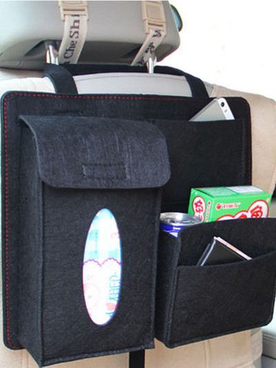 Organizator pentru mașină, multi-creativ, pentru depozitare mașină, geantă agățată pentru scaunul din spate, geanta din spate, umeraș de călătorie pentru container de husă cu capacitate automată
