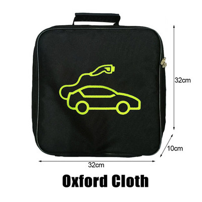 Geantă de depozitare cablu de încărcare pentru mașină Geantă de transport Jumper pentru vehicule electrice Prize Prize Echipament de încărcare Container Depozitare