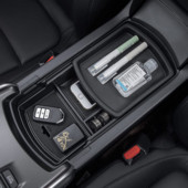Organizator pentru consolă centrală pentru Honda Accord 2018 2019 2020 2021 2022 Material plastic Cutie pentru cotieră Tavă de introducere Accesorii pentru paleți