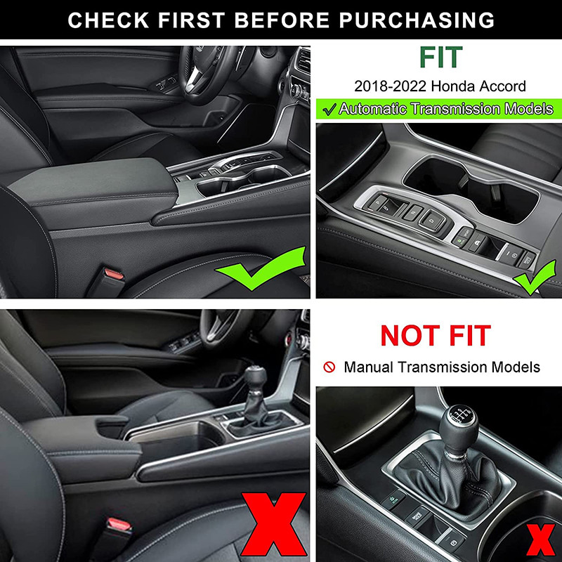 Organizator pentru consolă centrală pentru Honda Accord 2018 2019 2020 2021 2022 Material plastic Cutie pentru cotieră Tavă de introducere Accesorii pentru paleți