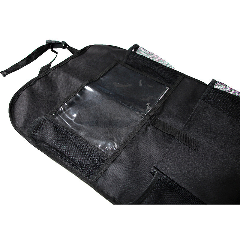 Auto tagaistme korraldaja puutetundliku ekraaniga tahvelarvuti hoidjaga, auto hoiutaskud, mis katavad autoistme seljakaitsmed laste reisimiseks