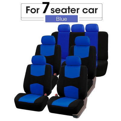 Κάλυμμα καθίσματος αυτοκινήτου Μπλουζάκι Μαύρο Universal Για Chevrolet Onix Για Hyundai HB20 Universal Εσωτερικά Αξεσουάρ για 1/2/5/7 θέσεις Αυτοκίνητα