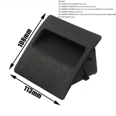Pentru Subaru XV Crosstrek Impreza Outback Legacy Forester Accesorii auto Cotieră centrală Cutie de depozitare Suport tavă Consolă Palle