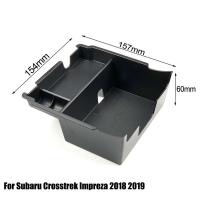 Pentru Subaru XV Crosstrek Impreza Outback Legacy Forester Accesorii auto Cotieră centrală Cutie de depozitare Suport tavă Consolă Palle