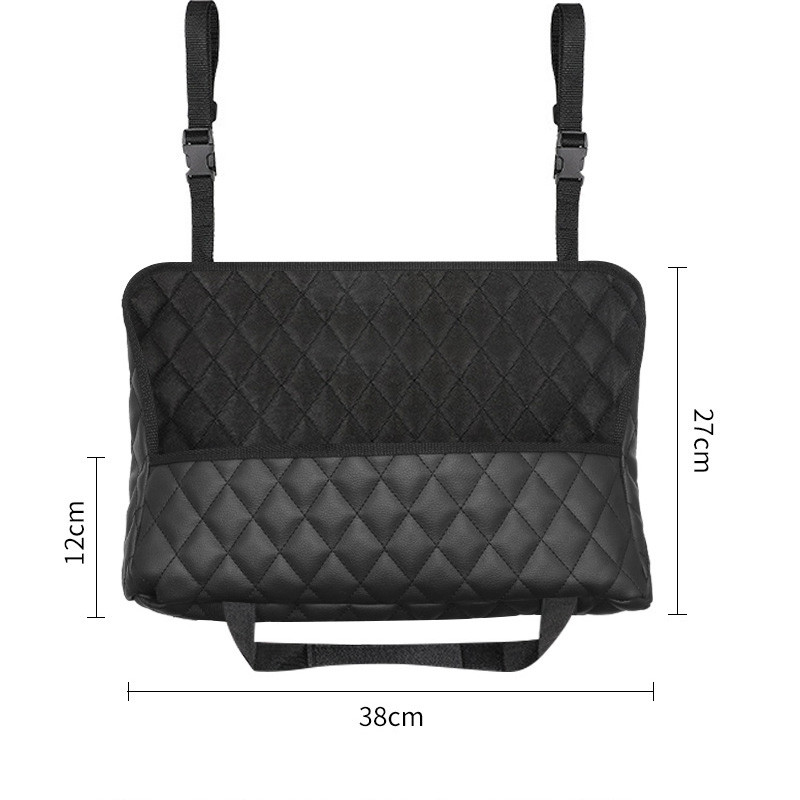 Rhinestone autósülés tároló rendszerező gyémánt bőr kézitáska tartó pénztárca tárolására telefon zseb korlát a hátsó ülés kisállat gyerekeknek