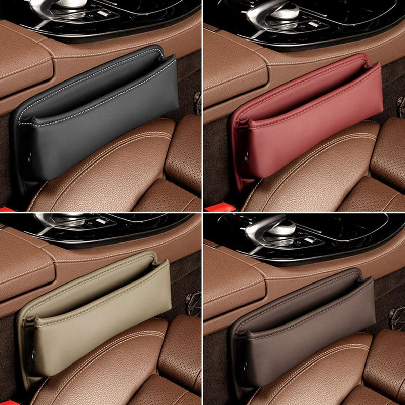 Odinės automobilio sėdynės laikymo dėžė, automatinė konsolė, šoninė automobilio sėdynės plyšio laikymo dėžutė, plyšio užpildas, automobilio salono priedai