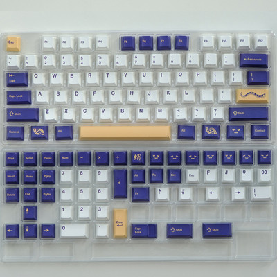 129 klahvi GMK Tako klahvistikud Cherry Profile PBT Dye Sublimation Mehaaniline klaviatuur Klaviatuur Inglise jaapani klahvikork 1,75U 2U Shift